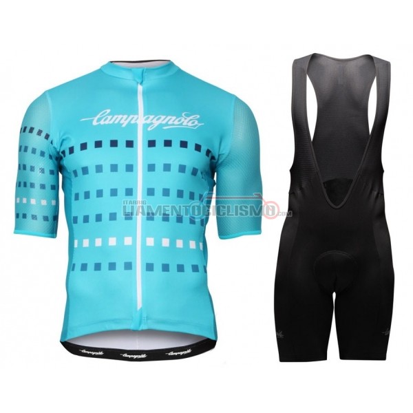 Abbigliamento Ciclismo Campagnolo Manica Corta 2018 Celeste